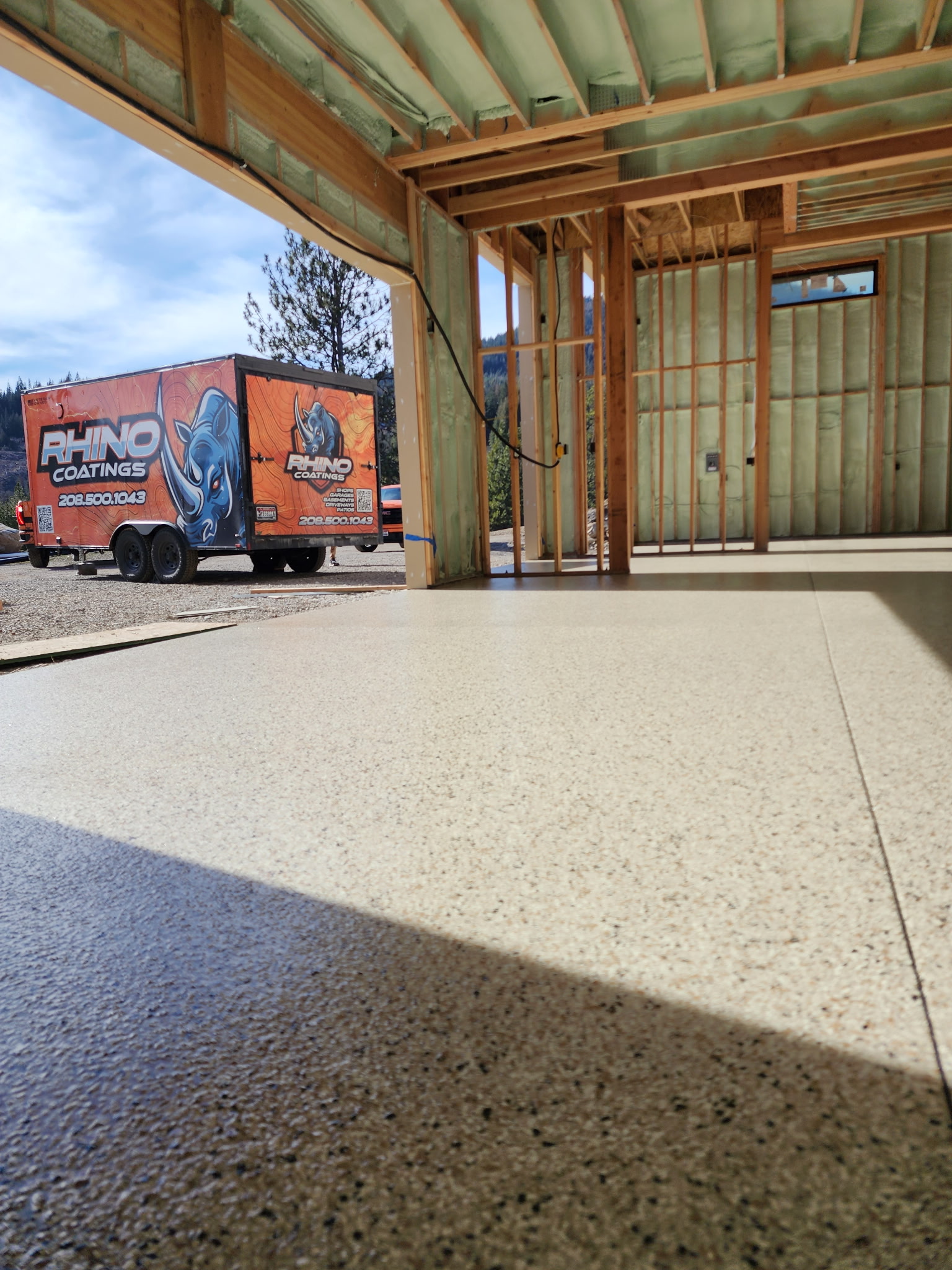 Epoxy and Polyaspartic coatings in Boise Idaho